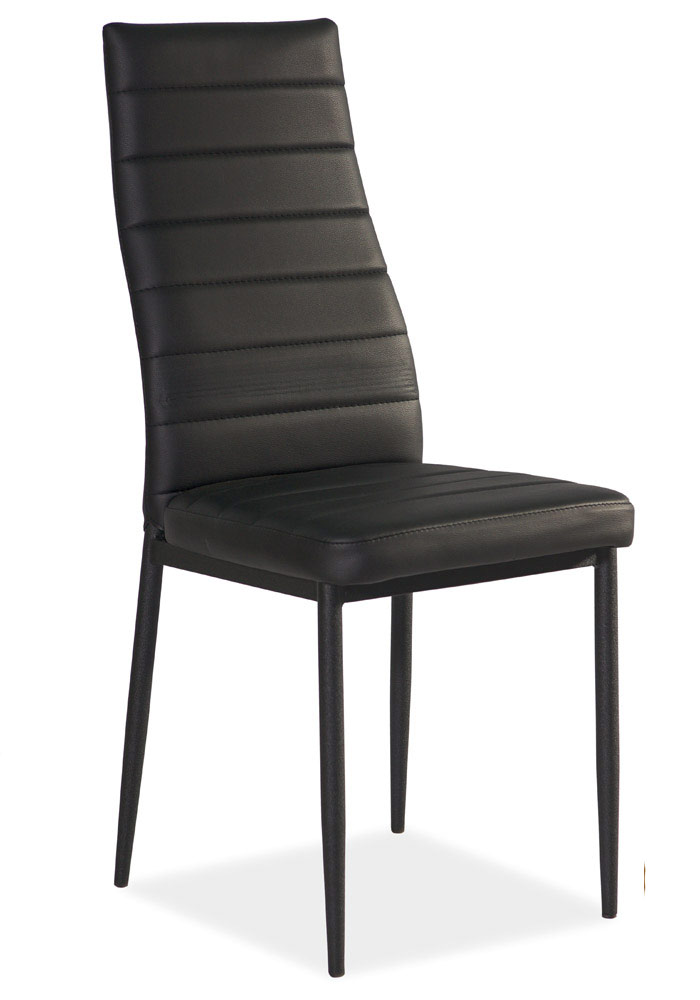 židle kov / koženka H261C